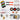 Jewelry polishing and finishing tools kit: bench polisher, Dialux compounds, sandpaper, and buffing wheels.