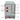 Front panel control diagram of 100A pulse argon welder detailing metal modes and parameter dials.