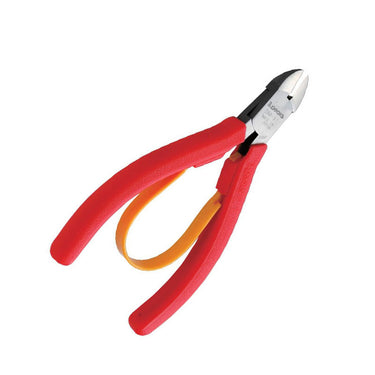 Top-down view of 3.Peaks SM-01 micro nippers highlighting the sharp cutting edge.