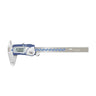 Front view of A&D digital caliper AD-5764A-150 with large LCD display showing 150.00 mm.