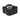 Angled view of the closed Alfa Mirage Carton Loupe Pro 10X in a durable matte black rubberized housing.