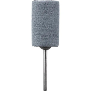 Close-up of a single grey Alfa Mirage PVA point rotary tool accessory mounted on a metal shank.
