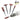 Assorted shapes of Alfa Mirage Silicone WA-Points shown with a rotary tool handpiece for jewelry polishing.
