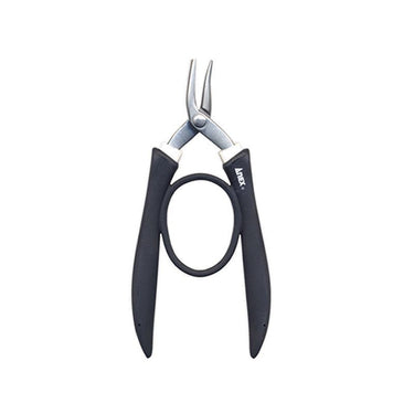 Front view of ANEX No.256 pliers with black ergonomic handles.