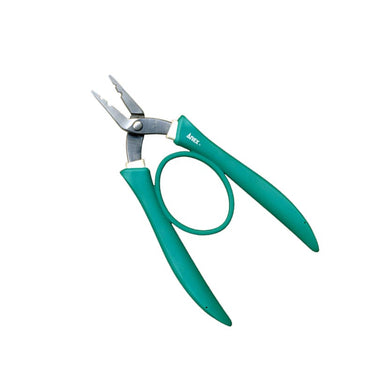 Angled view of ANEX No.257 pliers showing the circular leaf spring.