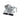 BG6250 swivel table clamp vise with two detachable soft jaw pads.