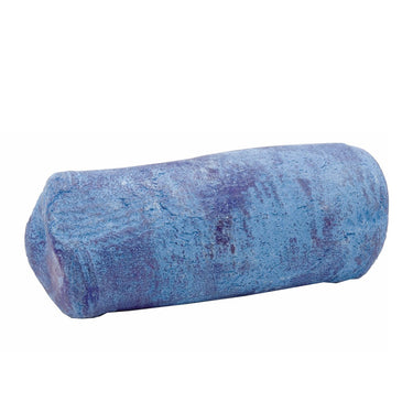 Horizontal view of the Alfa Mirage Blue Round polishing bar for precision jewelry buffing.