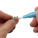 Infographic showing Diamond Dazzle Stik is ideal for diamonds, precious stones, and platinum settings.