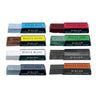 Eight Dialux jewelry polishing compound bars arranged in two neat vertical columns.