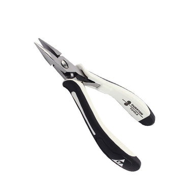 Side profile of Durston chain nose pliers highlighting the precision lap joint and grips.
