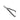 Vertical profile of Durston curved jewelry shears highlighting the ergonomic handle loops.