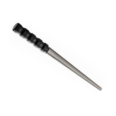 Angled downward view of the Durston hardened oval ring mandrel on a white background.