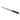 Diagonal view of Durston hardened oval ring mandrel with black grooved rubber handle on the right.