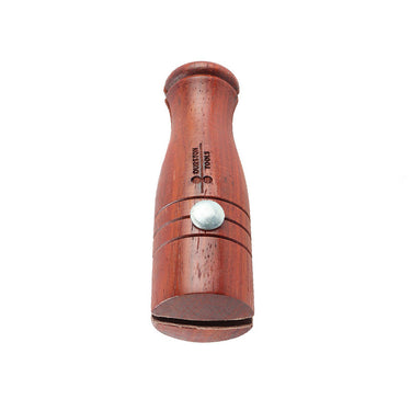 Top-down profile of the Durston large ring clamp highlighting its protective leather jaws.