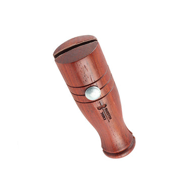 Vertical view of the Durston large ring clamp showing the robust hardwood construction and branded logo.