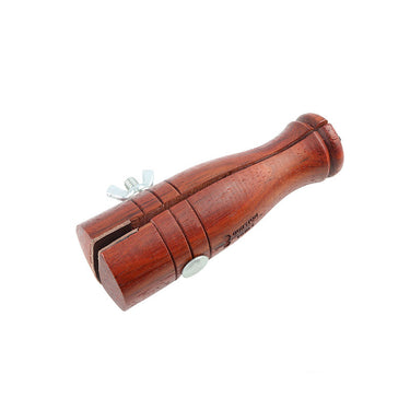 Durston large wooden ring clamp featuring a metal wing nut for high-tension adjustment.