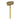 A vertical view of a Durston rolled rawhide mallet standing upright with the brand logo visible on the handle.