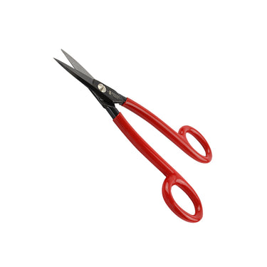 Close-up of Durston scissor shear blades highlighting the heavy-duty pivot bolt.