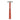 Straight upright vertical view of a Durston superior planishing hammer against a plain white background.