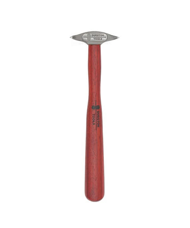 Upright vertical view of a Durston superior shaping hammer showcasing its balanced design and brand engraving.