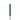 Single blue EVE Eveflex silicone polishing pin, 3x23mm, for medium-coarse metal surface preparation.