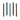 Five EVE Eveflex 2x20mm silicone polishing pins in assorted colors: brown, blue, light green, grey, and maroon.