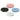 Four unmounted EVE universal 22x3mm silicone polishing wheels arranged in a circle on a white background.