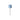A light blue EVE Universal silicone polishing cylinder pin used for fine final polishing.