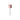 A pink EVE Universal silicone polishing cylinder pin used for extra-fine high-gloss polishing.