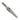 Clean isometric view of the steel threaded diamond tip pave point used for stone setting and decorative borders.