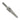 Angled close-up view of the Foredom diamond tip pave point showing the threaded base and tapered diamond-point end for the H.15 hammer handpiece.
