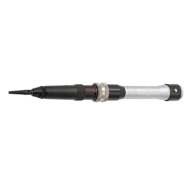 Horizontal full-length view of Foredom H.15 hammer handpiece on white background.