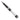 Reverse angle view of Foredom H.15 hammer handpiece showing silver body and black nose.