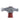 Close-up of Fretz HMR-4 large embossing hammer head showing dual spherical domed ball faces.