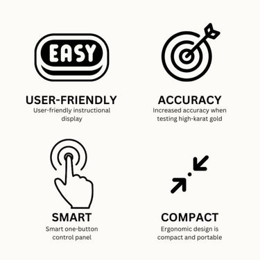 Features: User-friendly display, high accuracy, smart one-button control.