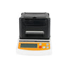 Front straight view of the Gold and Platinum Tester MZ-K300 precious metal densimeter with yellow control panel.