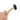 Hand holding wood handle ball peen jewelry hammer showing compact iron head and polished dome.