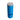 Vertical perspective of the cylindrical blue organizer.