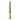 Straight vertical view of the gold lightweight ring sizing stick focusing on the blue HK scale.