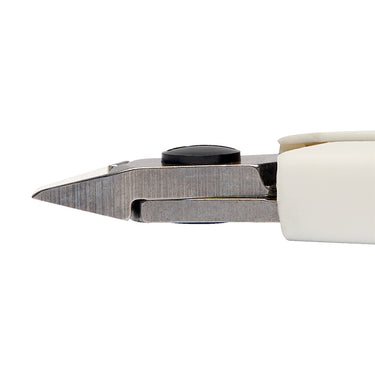 Close-up profile of the tapered cutting head on Lindstrom 7191 Supreme cutters.