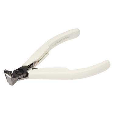 Angled view of Lindstrom 7290 precision end cutters for flush cutting applications.