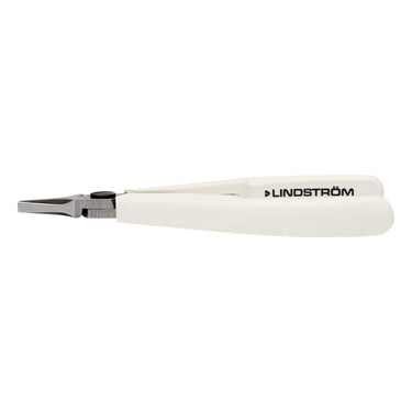 Side profile of Lindstrom 7490 Supreme pliers showing the slim and ergonomic design.