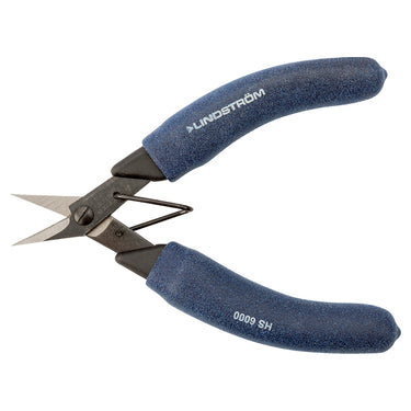 Full side view of Lindstrom HS6000 multipurpose shear showing the curved handle design.