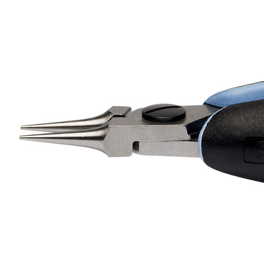 Side profile of Lindstrom RX7590 highlighting the slim ergonomic handle and round nose.