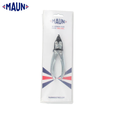Maun parallel plier in original retail blister pack with "No Ordinary Plier Maker" slogan.