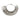 Front view of a silver metal ring sizer measuring tool on a wire loop.