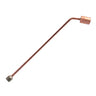 Angled view of Miller Smith 6-inch (153mm) extended heating tip for The Little Torch.