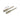Technical diagram showing two steel polishing pin mandrels with a total length of approximately 57mm