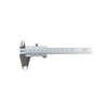 Mitutoyo 100mm vernier caliper with 0.05mm graduation on a clean white background.