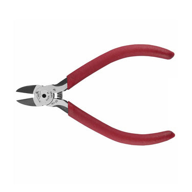 Horizontal side profile of MTC-2D precision diagonal cutting pliers for jewelry wire.